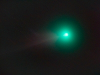 131109 Comet Lovejoy C2013 R1 9x30s  Outshining the other three comets in the Mid-November 2013 sky Comet C/2013 R1 Lovejoy was about magnitude 6 when I took this image. This latest Comet Lovejoy will reach perihelion on December 25, 2013 it will then start the long orbit that will bring it back in about 7000 years hence. Image Details: Date:11/9/13 Location: Hutville, OH Mount: Paramount ME Camera: Apogee U16M Optics: Planewave CDK-17 Exposure: L=R=G=B = 9x30 secs Processing: PixInsight